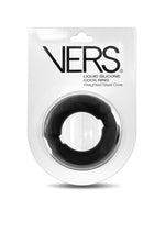 Load image into Gallery viewer, Vers Steel Weighted Cock Ring - Black
