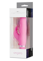 Load image into Gallery viewer, Vibe Therapy Angora Silicone Rabbit Vibrator - Pink
