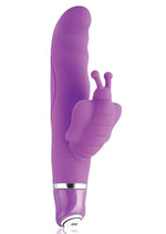 Load image into Gallery viewer, Vibe Therapy Monarch Silicone Rabbit Vibrator - Purple
