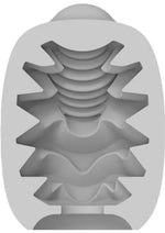 Load image into Gallery viewer, Vibeggs Candy Curves Unisex Masturbation Egg - Blue/White