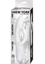 Load image into Gallery viewer, Vibes Of New York G-Spot Massage Rechargeable Silicone Vibrator - White
