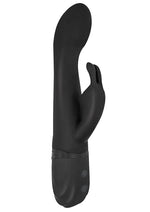 Load image into Gallery viewer, Vibes Of New York Rabbit Massager Rechargeable Silicone Vibrator - Black

