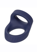 Load image into Gallery viewer, Viceroy Max Dual Ring Silicone Cock Ring - Blue
