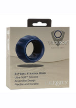 Load image into Gallery viewer, Viceroy Reverse Stamina Ring Silicone Cock Ring - Blue
