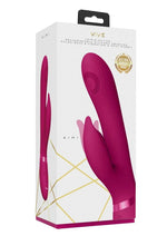 Load image into Gallery viewer, Vive Aimi Rechargeable Silicone Pulse Wave and Vibrating G-Spot Rabbit - Pink
