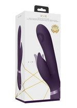 Load image into Gallery viewer, Vive Aimi Rechargeable Silicone Pulse Wave and Vibrating G-Spot Rabbit - Purple
