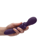 Load image into Gallery viewer, Vive Enora Rechargeable Silicone Double End Pulse Wave Wand and Vibrator
