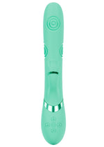 Load image into Gallery viewer, Vive Fiore Silicone Rechargeable Triple Motor G-Spot Air Wave Vibrating and Tapping Flared Clit Stimulator
