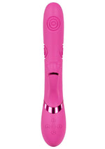 Load image into Gallery viewer, Vive Fiore Silicone Rechargeable Triple Motor G-Spot Air Wave Vibrating and Tapping Flared Clit Stimulator