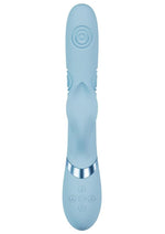 Load image into Gallery viewer, Vive Fronda Silicone Rechargeable Triple Motor G-Spot Vibrating and Tapping Leaf Clit Stimulator
