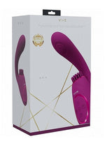 Load image into Gallery viewer, Vive Gen Rechargeable Silicone Triple Motor G-Spot Vibrator with Pulse Wave - Pink

