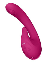 Load image into Gallery viewer, Vive Miki Rechargeable Silicone Pulse Wave and Flickering G-Spot Vibrator
