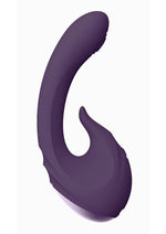 Load image into Gallery viewer, Vive Miki Rechargeable Silicone Pulse Wave and Flickering G-Spot Vibrator - Purple

