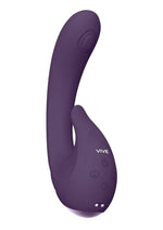Load image into Gallery viewer, Vive Miki Rechargeable Silicone Pulse Wave and Flickering G-Spot Vibrator
