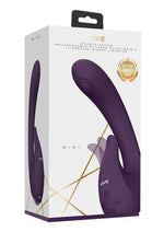 Load image into Gallery viewer, Vive Miki Rechargeable Silicone Pulse Wave and Flickering G-Spot Vibrator - Purple
