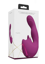 Load image into Gallery viewer, Vive Riko Rechargeable Silicone Triple Motor G-Spot Finger Motion Vibrator - Pink

