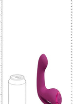 Load image into Gallery viewer, Vive Riko Rechargeable Silicone Triple Motor Thumper with Finger Motion Vibrator
