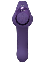 Load image into Gallery viewer, Vive Riko Rechargeable Silicone Triple Motor Thumper with Finger Motion Vibrator
