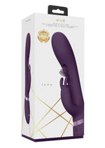 Load image into Gallery viewer, Vive Tama Rechargeable Silicone Wave and Vibrating G-Spot Rabbit - Purple
