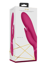 Load image into Gallery viewer, Vive Zosia Classic Rechargeable Silicone G-Spot Rabbit Vibrator - Pink
