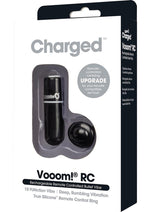 Load image into Gallery viewer, Vooom Wireless Remote Control Silicone USB Rechargeable Bullet Waterproof - Black
