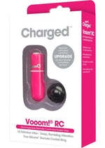 Load image into Gallery viewer, Vooom Wireless Remote Control Silicone USB Rechargeable Bullet Waterproof - Pink
