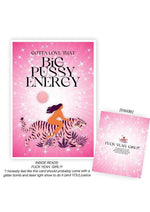 Load image into Gallery viewer, Warm Human Big Pussy Energy Greeting Card