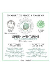 Warm Human Green Aventurine