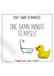 Warm Human One Damn Minute to Myself