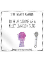 Load image into Gallery viewer, Warm Human to Be As Strong As A Kelly Clarkson Song