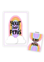 Load image into Gallery viewer, Warm Human Your Happenis Is My Happenis Greeting Card