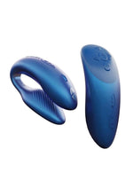 Load image into Gallery viewer, We-Vibe Chorus Rechargeable Silicone Couples Vibrator with Remote Control - Cosmic Blue

