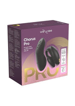 Load image into Gallery viewer, We-Vibe Chorus Rechargeable Silicone Couples Vibrator with Remote Control - Satin - Black
