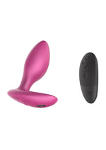Load image into Gallery viewer, We-Vibe Ditto+ App Compatible Vibrating Rechargeable Silicone Butt Plug with Remote Control - Cosmic - Pink