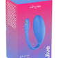 We-Vibe Jive Silicone Rechargeable Remote Control Wearable G-Spot Vibrator - Blue