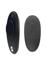 Load image into Gallery viewer, We-Vibe Moxie+ Wearable Rechargeable Silicone Panty Vibe Clitoral Stimulator with Remote Control - Satin - Black

