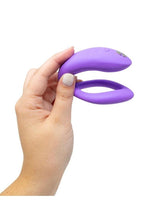 Load image into Gallery viewer, We-Vibe Sync O Rechargeable Silicone Couples Vibrator with Remote Control - Light
