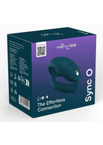 Load image into Gallery viewer, We-Vibe Sync O Rechargeable Silicone Couples Vibrator with Remote Control - Velvet - Green
