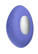 Load image into Gallery viewer, We-Vibe Temp Heating and Cooling Rechargeable Silicone Lay-On Vibrator - Lavender - Blue