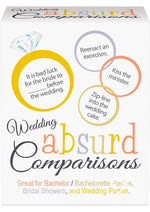 Load image into Gallery viewer, Wedding Absurd Comparisons Game