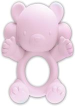 Load image into Gallery viewer, Wet Dreams Bear Hug Rechargeable Silicone Cock Ring - Pink
