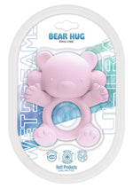 Load image into Gallery viewer, Wet Dreams Bear Hug Rechargeable Silicone Cock Ring - Pink
