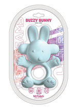 Load image into Gallery viewer, Wet Dreams Buzzy Bunny Rechargeable Silicone Cock Ring - Multicolor
