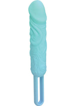 Load image into Gallery viewer, Wet Dreams Cock and Load Rechargeable Silicone Mini Vibrator - Blue
