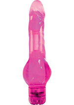 Load image into Gallery viewer, Wet Dreams Hot Mess Vibrating Dildo - Pink/Pink Passion - 5.5in
