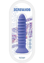 Load image into Gallery viewer, Wet Dreams Screwjob Rechargeable Silicone Multi-Speed Screw Shape Vibe - Purple