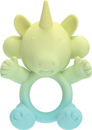 Wet Dreams Uni Horn Rechargeable Silicone Cock Ring - Multicolor