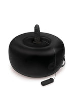 Load image into Gallery viewer, WhipSmart Inflatable Vibrating Love Seat with Remote - Black