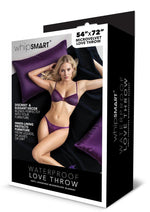 Load image into Gallery viewer, WhipSmart Waterproof Love Throw - Black