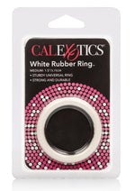 Load image into Gallery viewer, White Rubber Cock Ring - White - Medium
